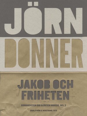 cover image of Jakob och friheten